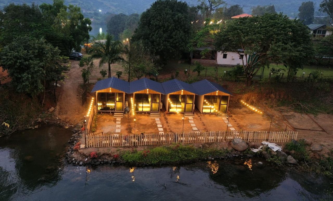 A beautiful view of Pawna Lake during camping