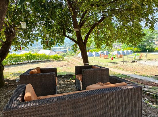 New Year party crowd