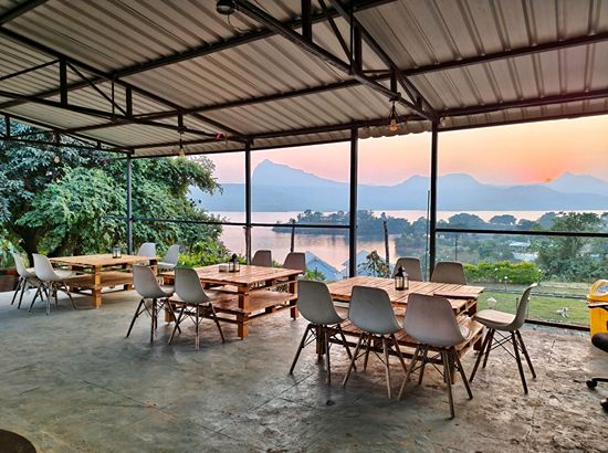 New Year sunrise view