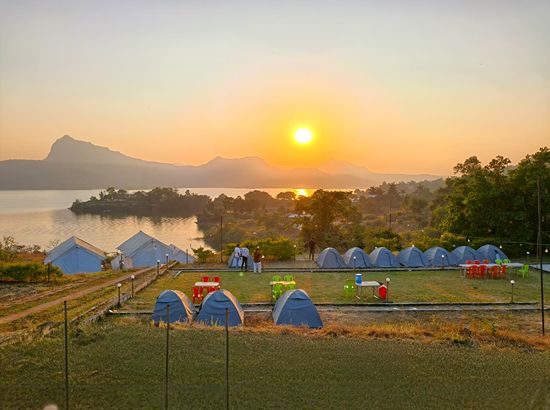 Basic Camping Tent at Pawna Lake