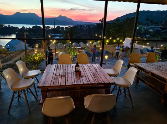 Group of friends at Pawna Lake