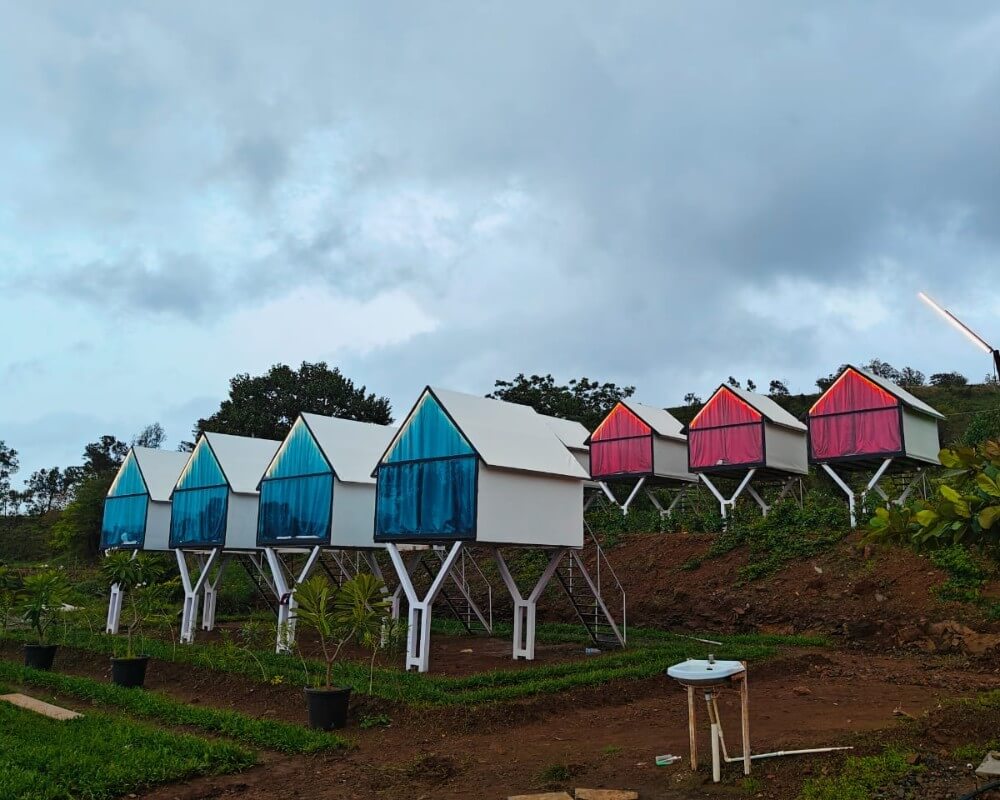 View from the elevated cottage