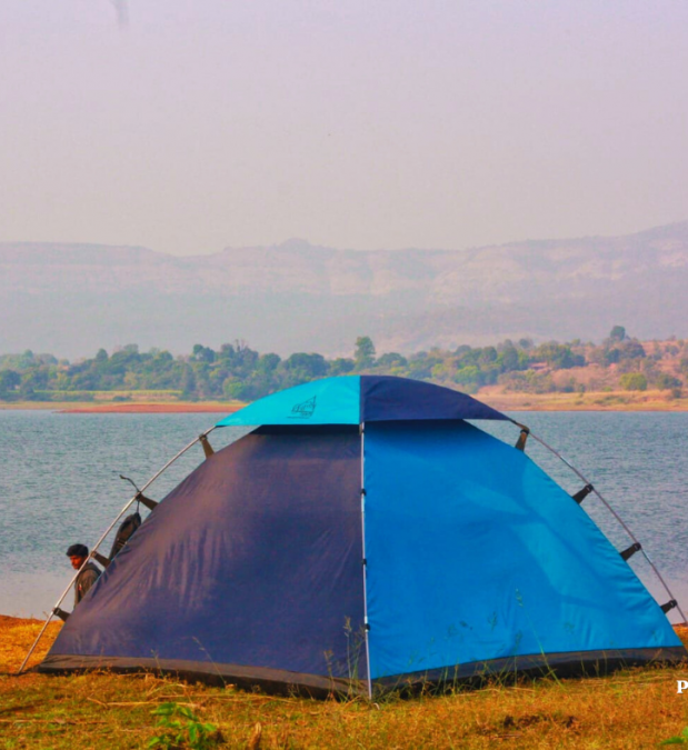 lakeside tent